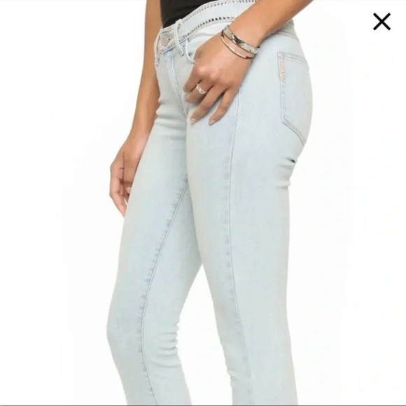 Paige studded Verdugo ankle denim in studded imperial - Picture 8 of 16